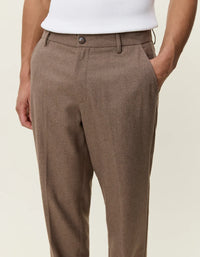 Les Deux WOOL REG SUIT PANTS Caribou