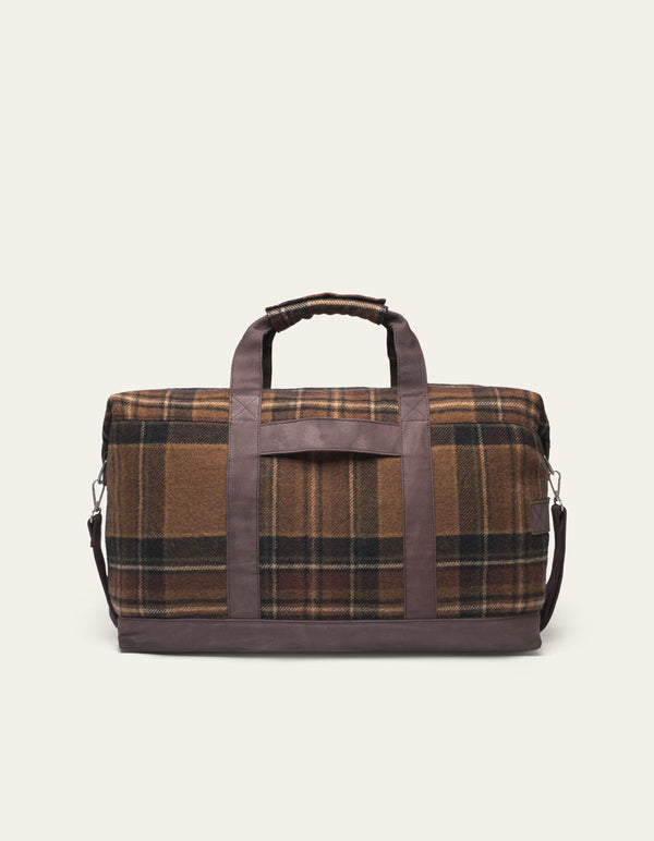 Les Deux Wesam Check Weekend Bag
