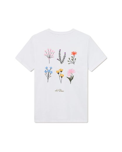 Les Deux Wild Flower T-Shirt Light Yvory