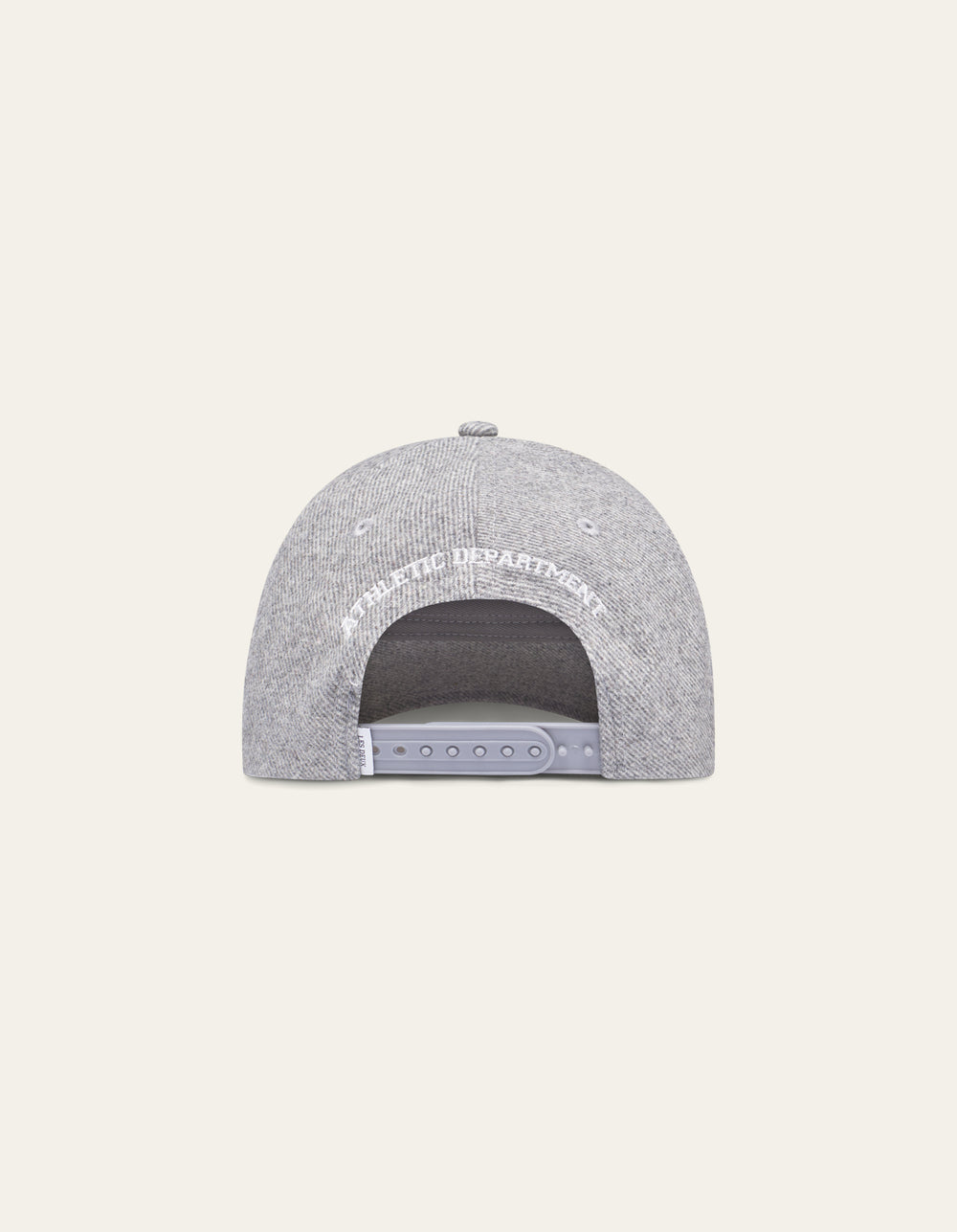 Les Deux Wool Baseball Cap Grey Melange