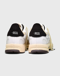 MERCER THE RE-RUN VINTAGE NAPPA WHITE / BROWN