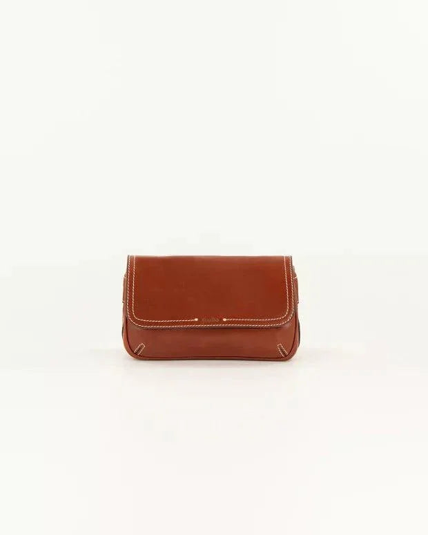 MIMITOU SMALL BAGUETTE BAG Dark Tan