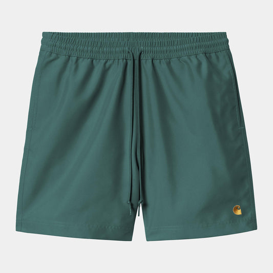 Maillot De Bain Carhartt Wip CHASE SWIM SHORT Rainforest