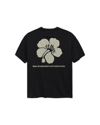New Amsterdam HIBISCUS S/S TEE Black