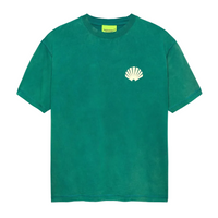 New Amsterdam LOGO S/S TEE Sea Green Butter Yellow