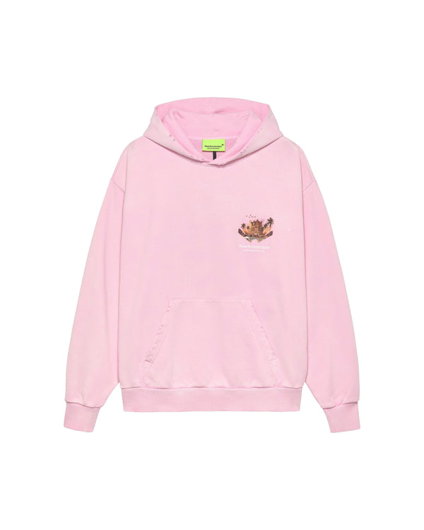 New Amsterdam TROPICAL HOODIE Pink Lady