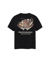 New Amsterdam TROPICAL S/S TEE Black