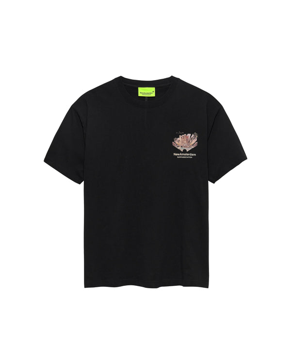 New Amsterdam TROPICAL S/S TEE Black