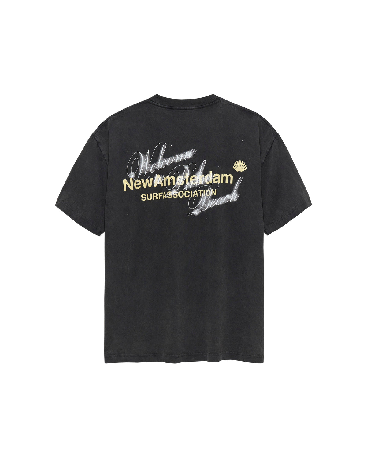 New Amsterdam WELCOME TO PALM BEACH S/S TEE Anthracite