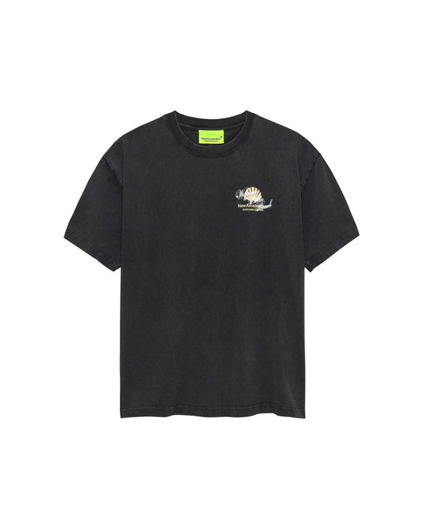 New Amsterdam WELCOME TO PALM BEACH S/S TEE Anthracite