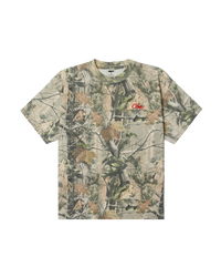 OBEY AIRBRUSHED ROSE S/S TEE LEAF CAMO