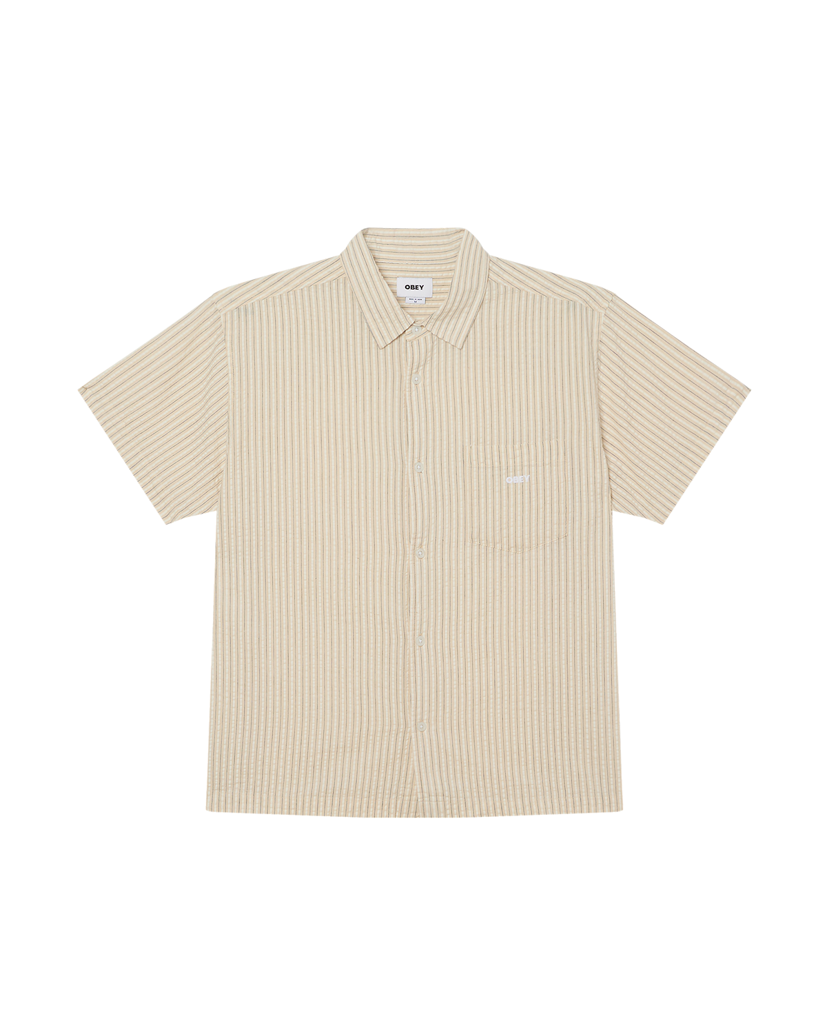 OBEY ALAN WOVEN UNBLEACHED MULTI