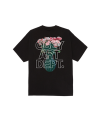 OBEY ART DEPT. CLASSIC T-SHIRT BLACK