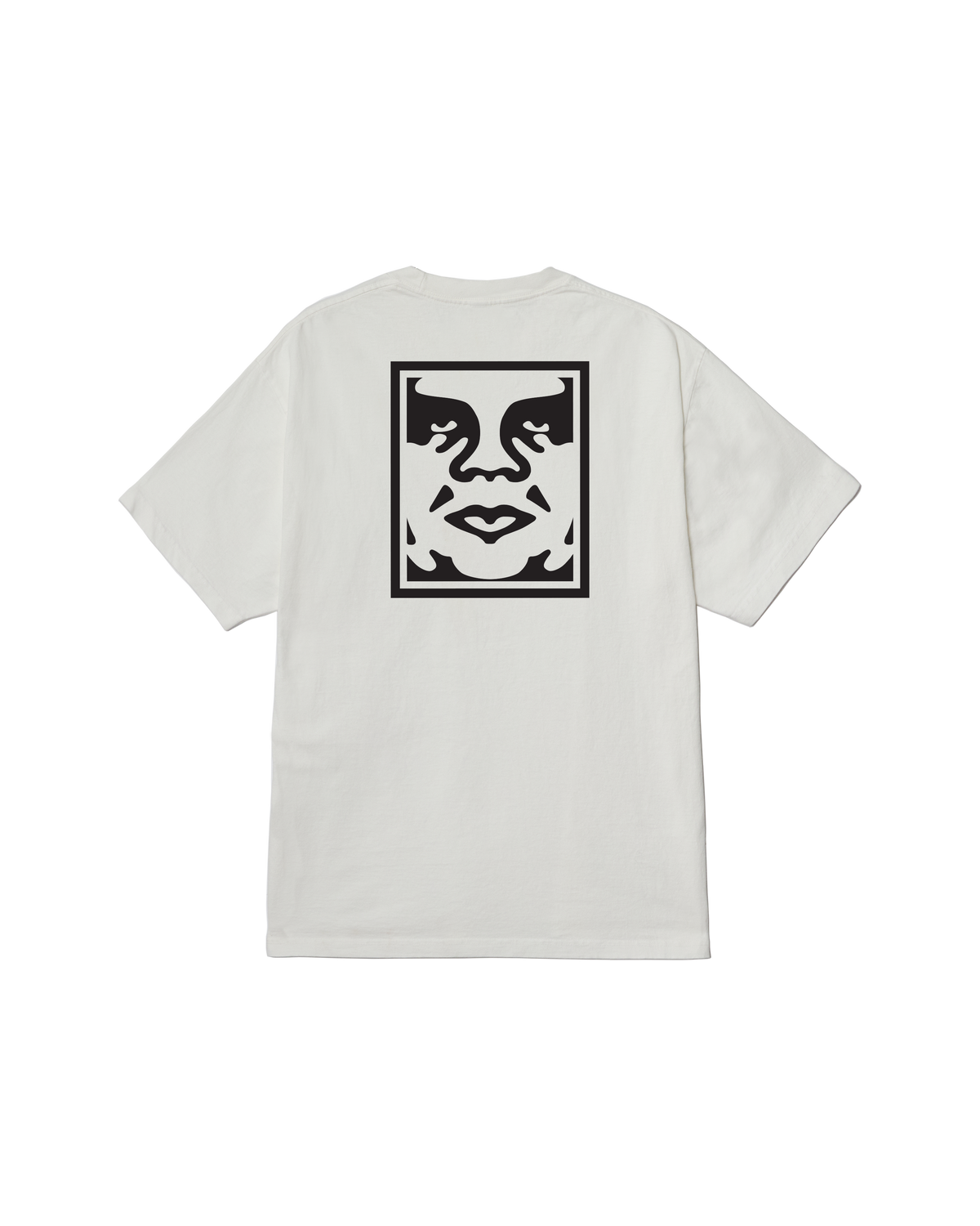 OBEY BOLD ICON FACE PG S/S TEE VINTAGE WHITE