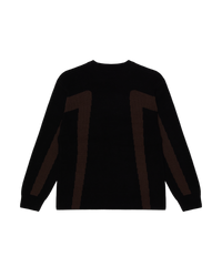 OBEY BRANN SWEATER DIGITAL BLACK MULTI
