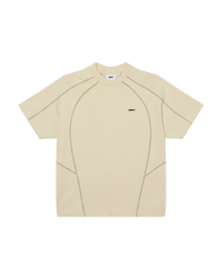 OBEY CONTRAST STITCH S/S TEE SILVER BIRCH