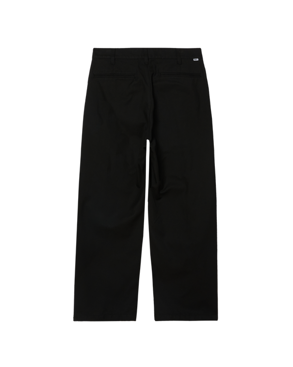 OBEY DEAN PLEATED PANT BLACK