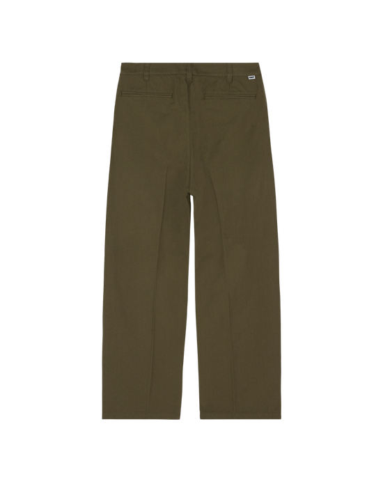 OBEY DEAN PLEATED PANT STONE GRAY