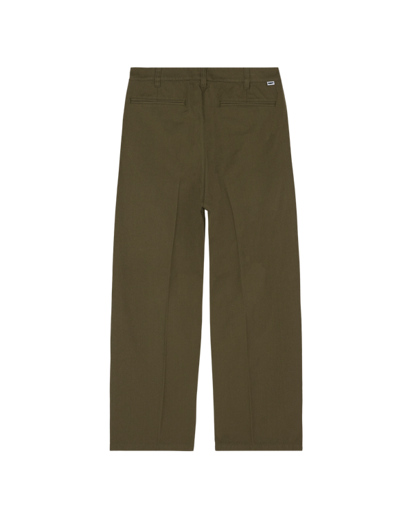 OBEY DEAN PLEATED PANT STONE GRAY
