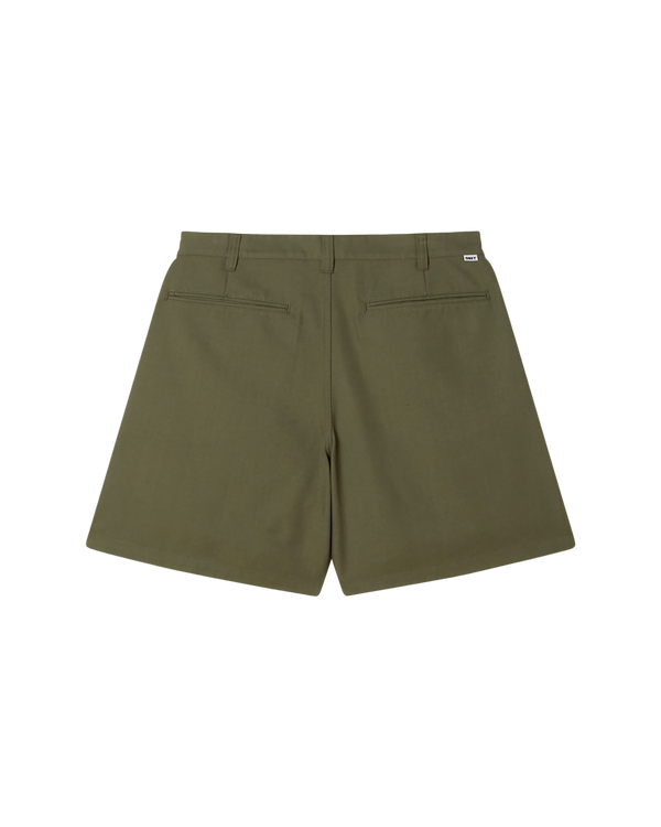 OBEY DEAN PLEATED SHORT TEA LEAF