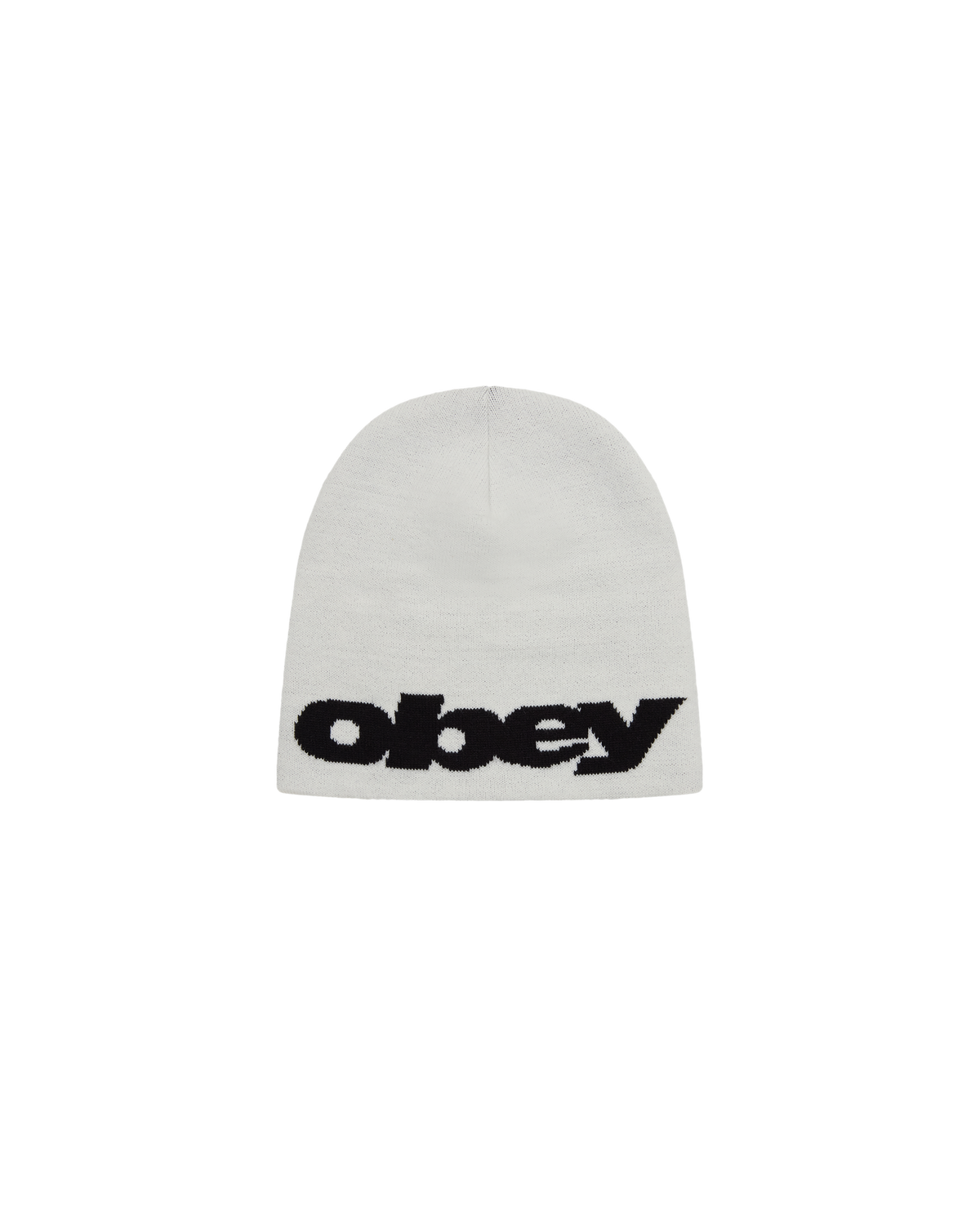 OBEY DELTA BEANIE UNBLEACHED