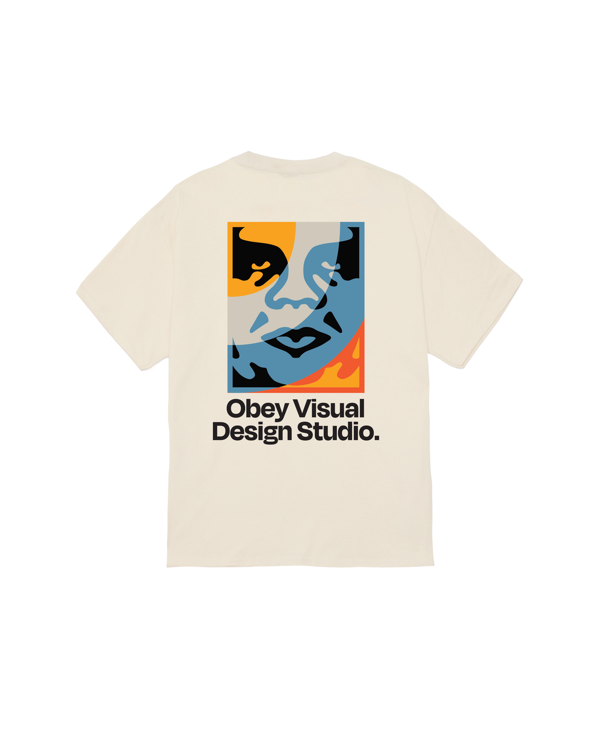 OBEY DSGN STUDIO S/S TEE CREAM