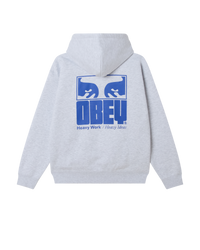 OBEY IDEAS HEAVY HOOD ASH GREY