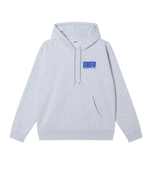 OBEY IDEAS HEAVY HOOD ASH GREY
