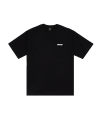 OBEY INTERCONTINENTAL HEAVYWEIGHT T-SHIRT BLACK