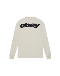 OBEY LEAGUE THERMAL DUSTY CHALK