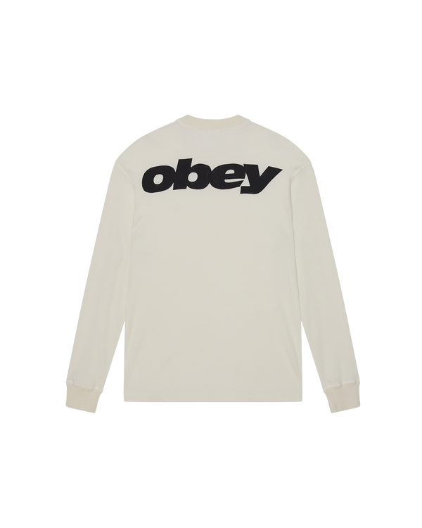 OBEY LEAGUE THERMAL DUSTY CHALK — Obey