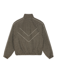 OBEY LEISURE TRAINING JACKET ABBEY STONE PLAID