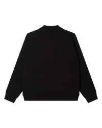OBEY MATT ZIP UP SWEATER BLACK MULTI