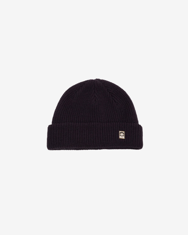 OBEY MICRO BEANIE ACADEMY NAVY — Obey