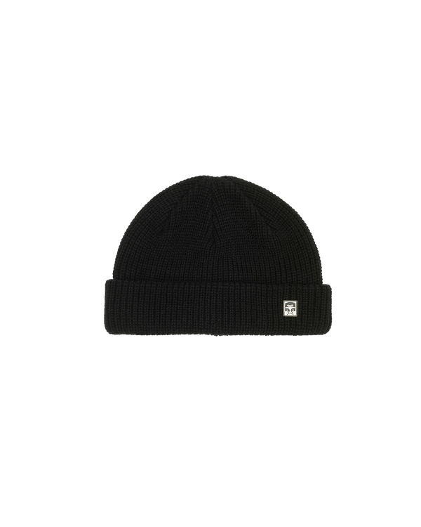 OBEY MICRO BEANIE BLACK — Obey
