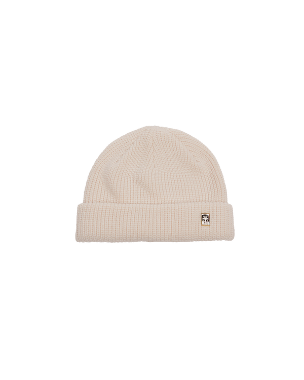OBEY MICRO BEANIE BLANC DE BLANC — Obey