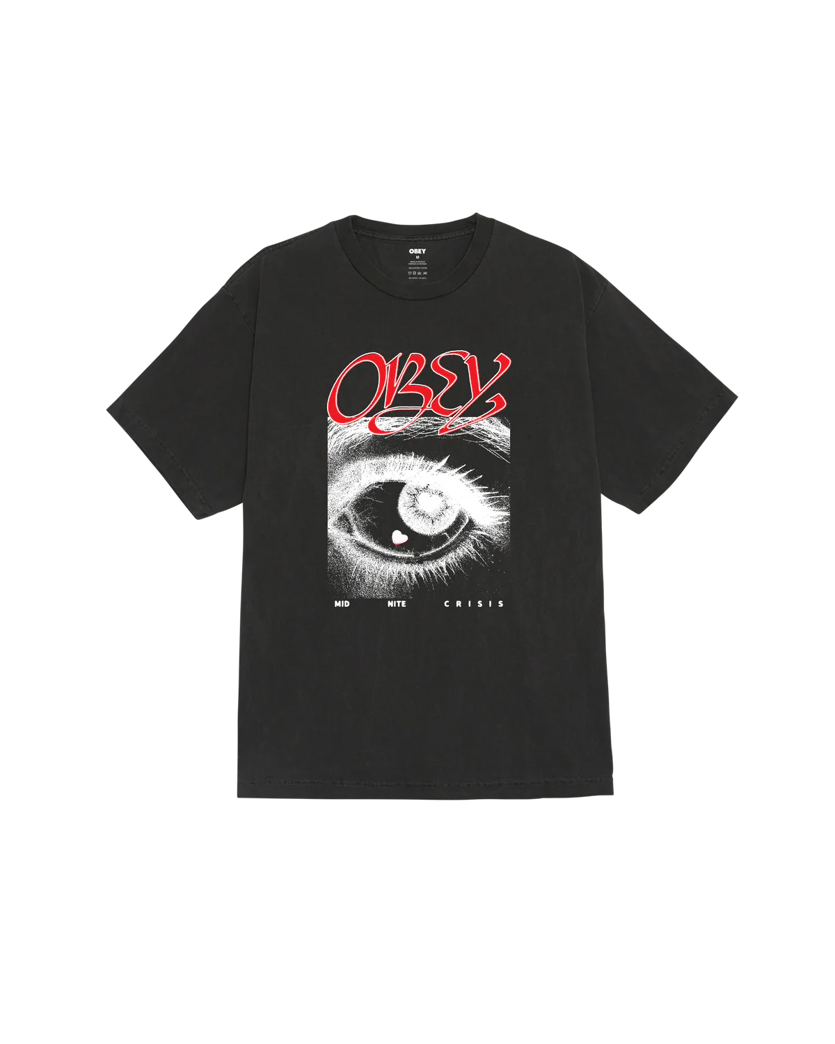 OBEY MIDNITE CRISIS PG S/S TEE