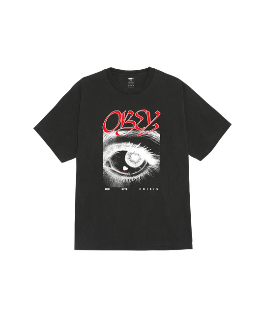 OBEY MIDNITE CRISIS PG S/S TEE