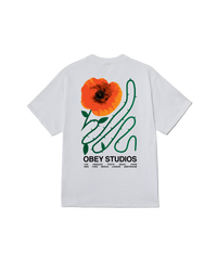 OBEY MOOVES OF LIFE S/S TEE WHITE