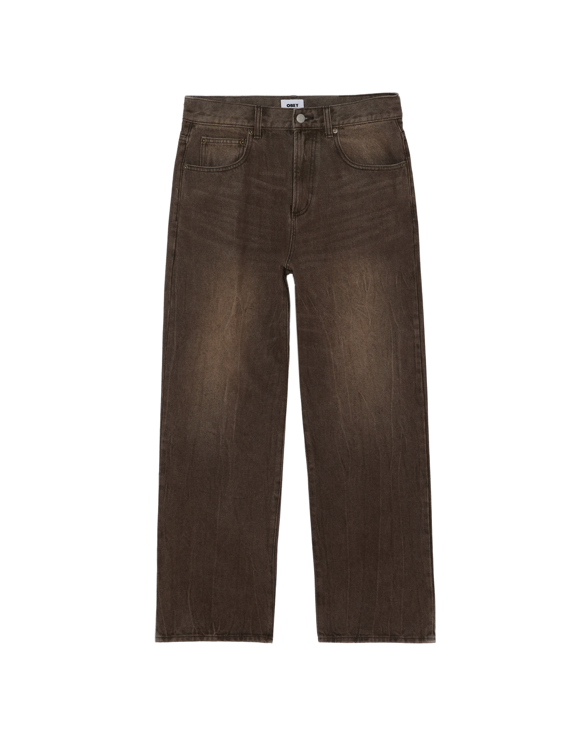 OBEY NELSON STRAIGHT LEG DENIM VINTAGE ARCHIVE WREN