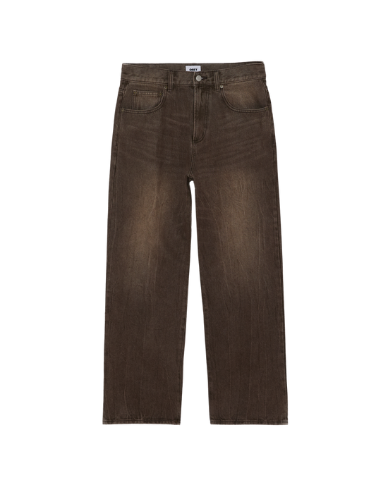 OBEY NELSON STRAIGHT LEG DENIM VINTAGE ARCHIVE WREN — Obey