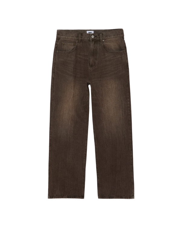OBEY NELSON STRAIGHT LEG DENIM VINTAGE ARCHIVE WREN — Obey