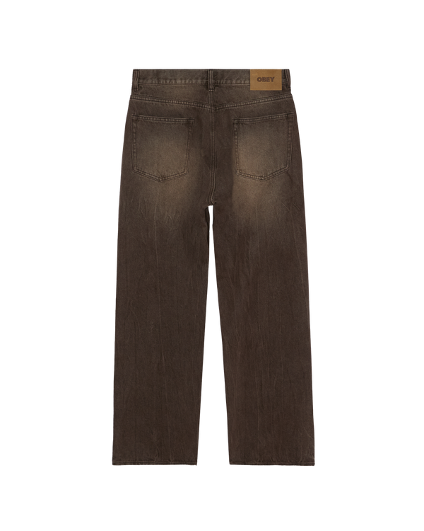 OBEY NELSON STRAIGHT LEG DENIM VINTAGE ARCHIVE WREN