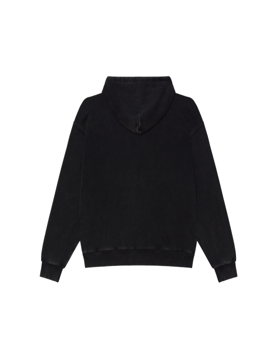 OBEY OBEY GOTHIC ZIP HOOD DUSTY BLACK LIMO