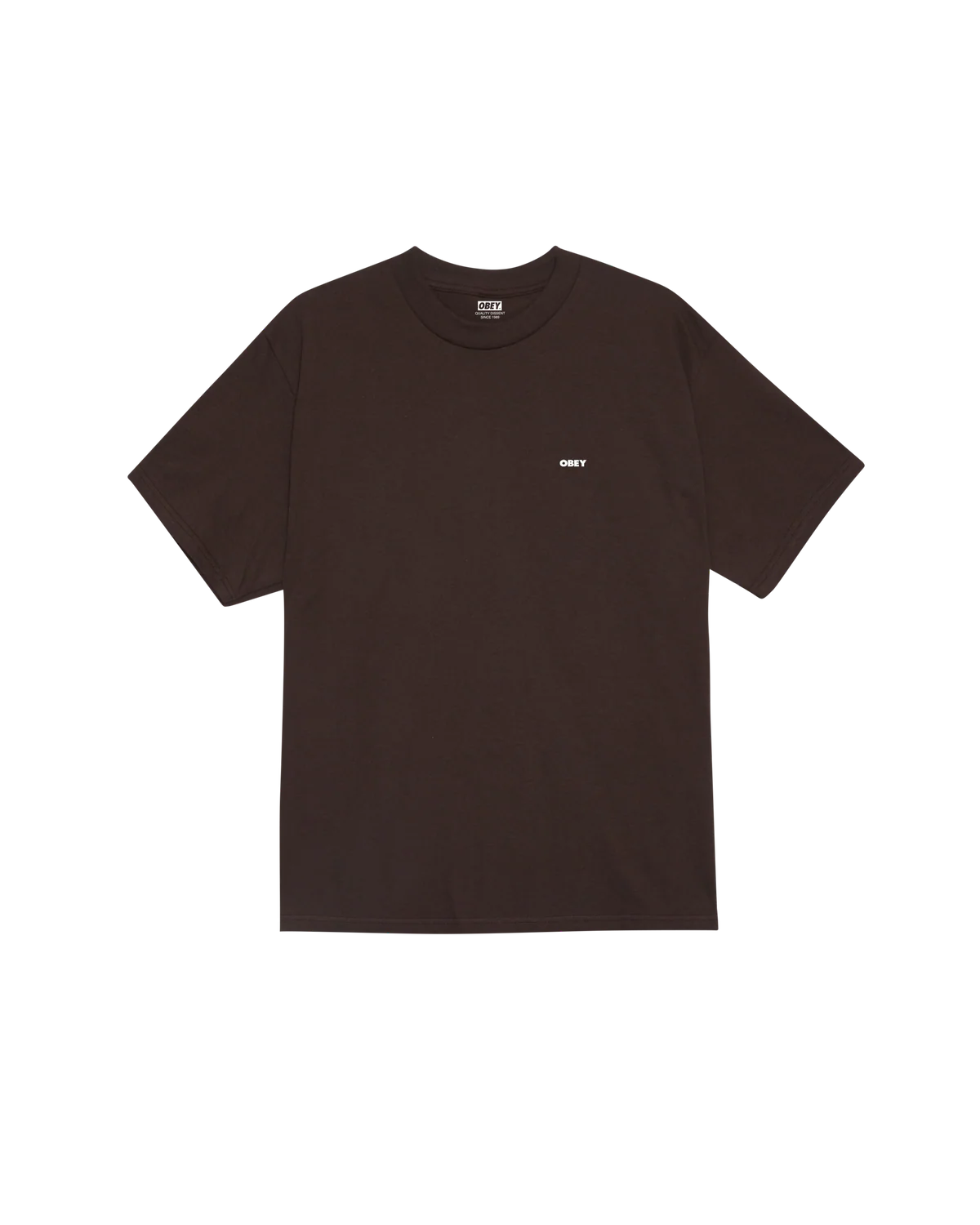 OBEY OWL S/S TEE Java Brown
