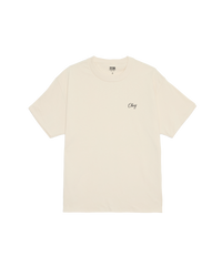 OBEY PAPER ROSE S/S TEE CREAM