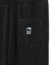 OBEY POST SWEATPANT DUSTY BLACK LIMO