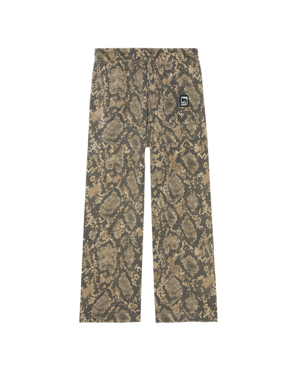 OBEY POST SWEATPANT DUSTY VINTAGE RATTLESNAKE