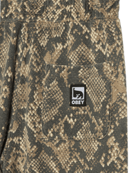 OBEY POST SWEATPANT DUSTY VINTAGE RATTLESNAKE