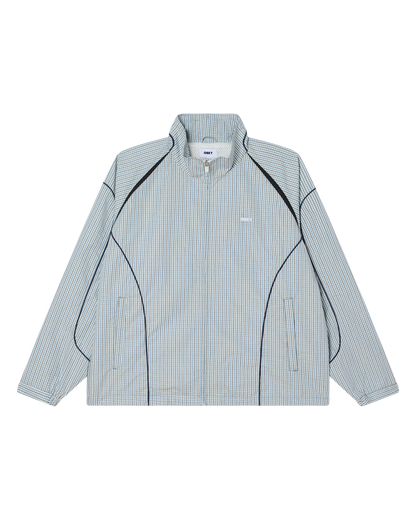 OBEY PRACTICE WINDBREAKER PLAID MULTI